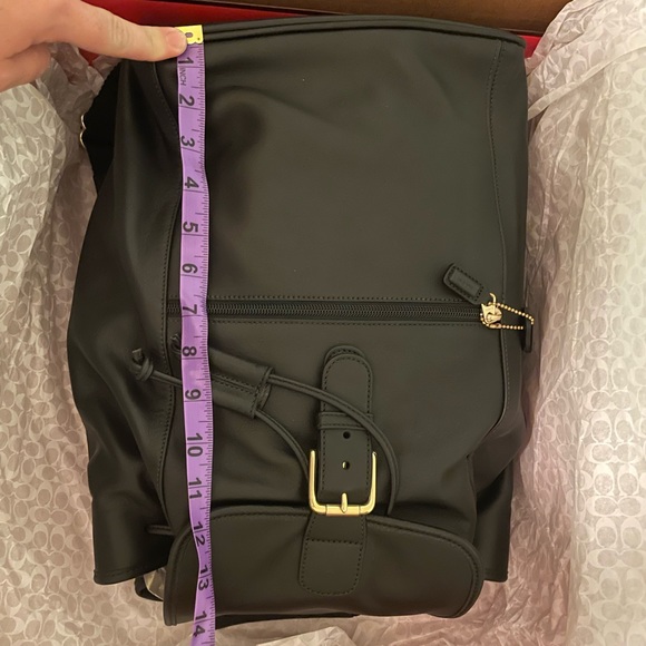 Authentic Leather Coach Backpack - Picture 5 of 7